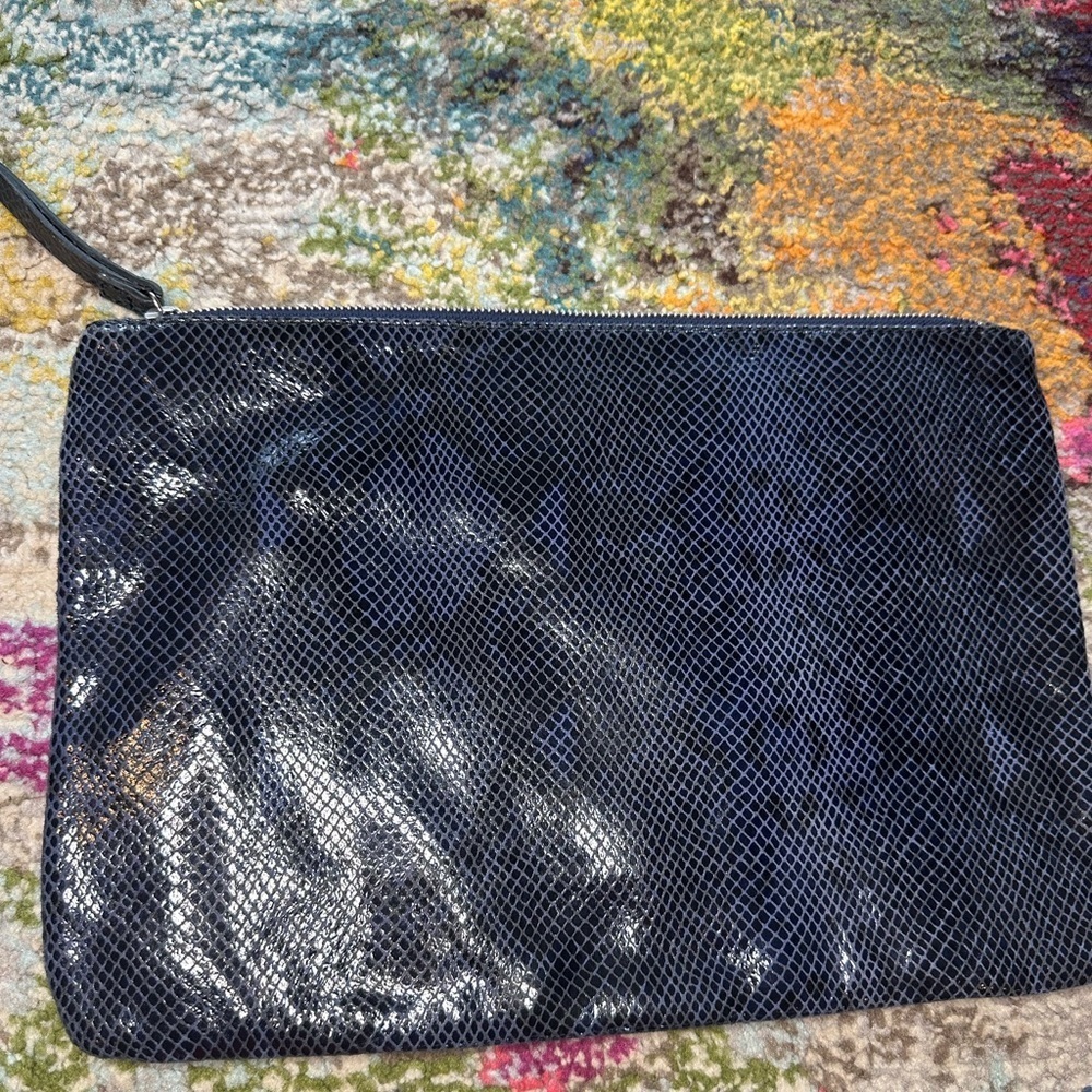 NWT Banana Republic Faux Leather Snakeskin Print Tablet Case - Picture 6 of 9